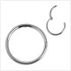 ASTM F136 Titanium clicker ring