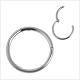 ASTM F136 Titanium clicker ring